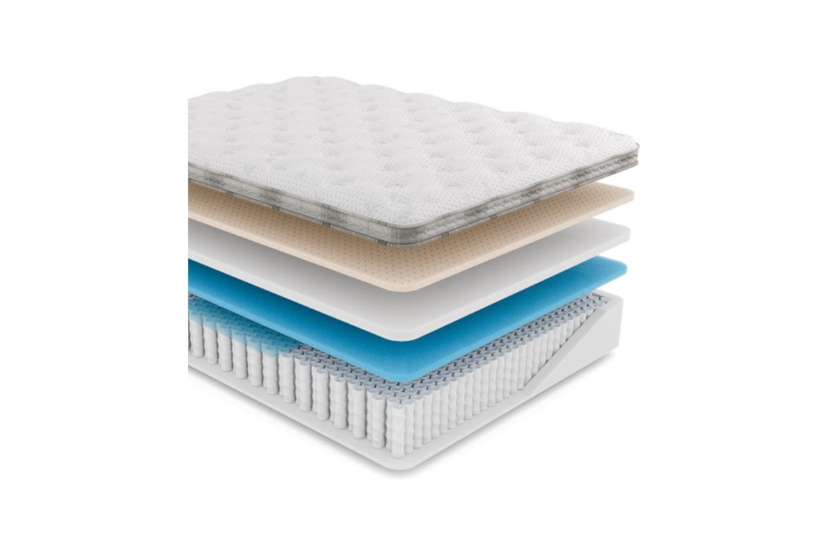 pearl luxe mattress cross section view 1