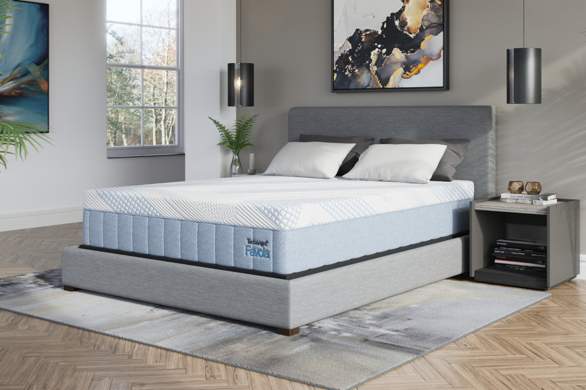 technogel favola mattress bedroom view 1